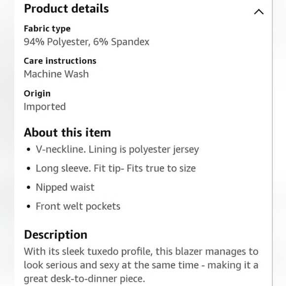 BCBG Tuxedo Blazer in Black - Picture 14 of 15